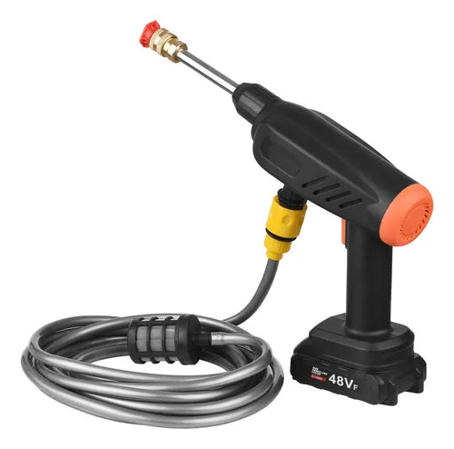 Hidrolavadora Inalámbrica Portátil Recargable 48V – Incluye 2 Baterías