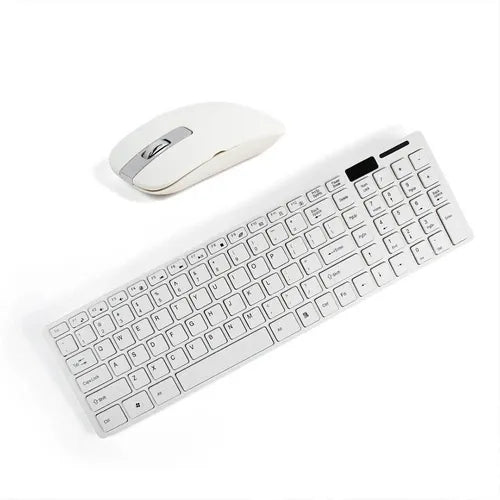 Duo Teclado Suave + Mouse Óptico Wireless