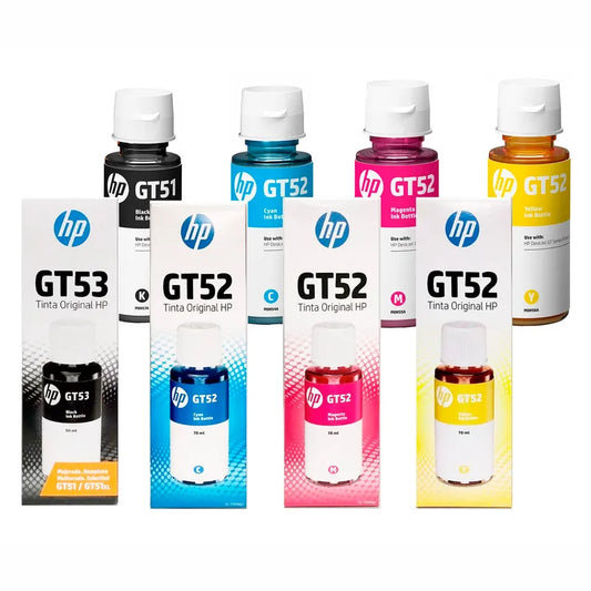 Kit de Tintas Originales HP GT52